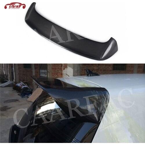 Rear Roof Spoiler for VW Golf 6 VI MK6 GTI R20 2010-2013 Non For Base Bumper OS Style Carbon Fiber / FRP Trunk Trim Wings