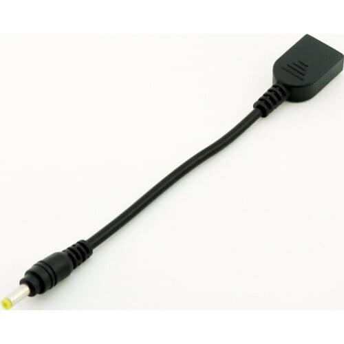 1pcs 4.0mm x 1.7mm Male Power Charger Converter Adapter Cable for Lenovo ThinkPadX1 PC