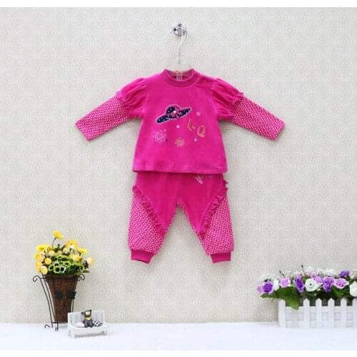 2019 spring fashion children girls sports clothing set velour baby toddler apparel outfits blouse+pants 2 pcs clothes sets