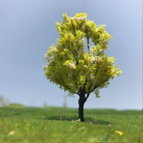 5cm-12cm DTY model landscape tree scene tree10pcs