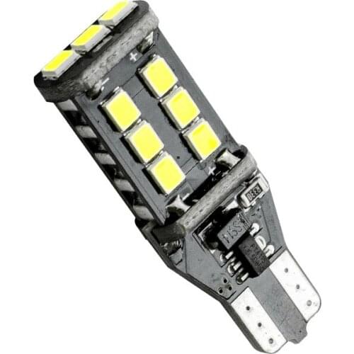 Decoding Automobile LED Bulb CANBUS W16w T15 2835 15 Led Turn Signal Reverse Lamp Led Lights for Car Car Accessories