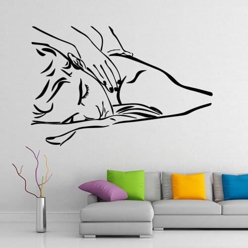 Retro Massage Wall Sticker Home Decoration Accessories For Kids Room Living Room Home Decor Decal Mural