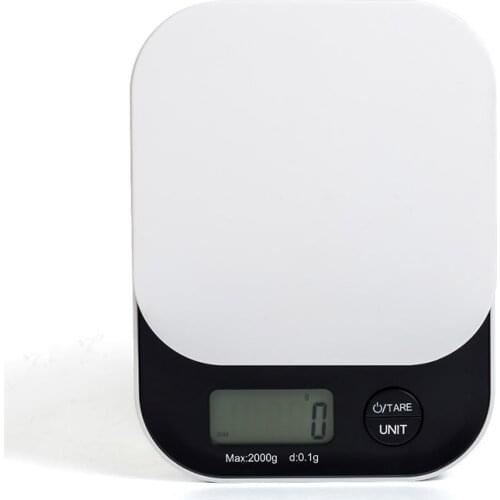 ACCT 2kg * 0.1g Multi-function Digital Scale Kitchen Cooking Food Diet Weighting High Precision Portable Electronic Grams Scale