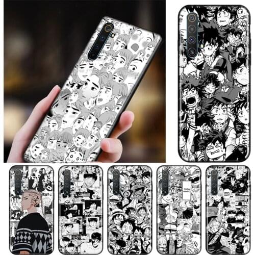 Fashion cartoon boy for OPPO Find X2 K5 K3 R17 R15 R9S F17 F15 A72 A73 A53 A52020 A31 Pro Lite Neo Black Phone Case