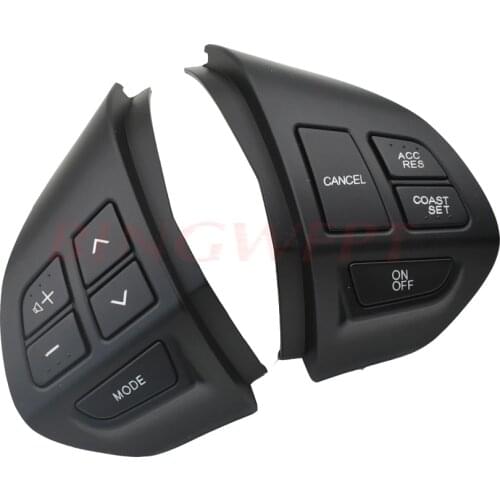Cruise Control switch steering wheel buttons with cable for Mitsubishi ASX Outlander XL 2007-2012 audio volume phone cruise