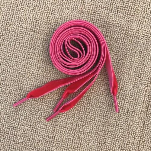 1Pair Flat Shoelaces Sport Width Velet Shoe Laces For Kids and Adult Colorful Shoelace Quick Lazy Laces Unisex Shoestrings
