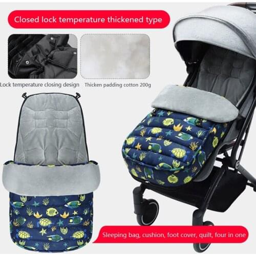 Newborns Baby Stroller Sleeping Bag Newborn Envelope For Winter Baby Stroller Sleeping Bags Infant Stroller Footmuff Bunting Bag
