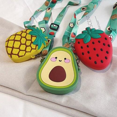 Women Cute Fruit Shape Shoulder Crossbody Bag PU Leather Purse Small Tote Satche LX9F