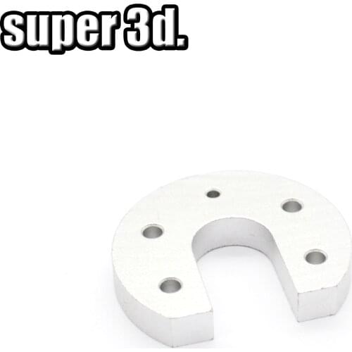 V6 Aluminum Mount Plate U-shaped For Hotend J-head Hot End For Reprap Part 3D Printers Parts Aluminium Accessories U Shaped