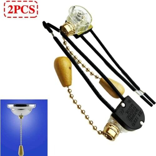 Fan Light Zipper Switch Ceiling Light Bedside Light Pul Dining Room Switch Cord Chandelier Control Wall Pull Ceiling Light D3E1