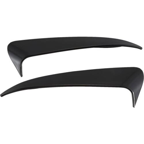 Rear Bumper Spoiler Air Vent Trim CoverCar Body Stickers Covers For 2015-2019 For Benz C Class W205 C43 C63 Amg Black Car Acces