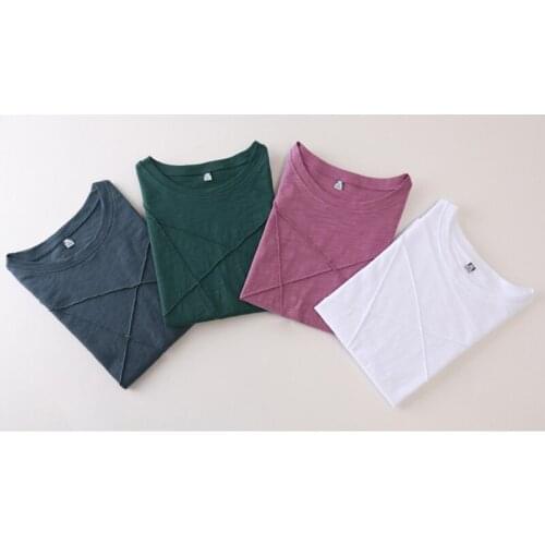 2021 Summer Tops Tee Shirt Femme Short Sleeve T Shirt Women Cotton Bright Line Korean Fashion Slim Tshirt Female Woman Clothes