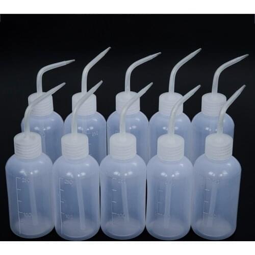 10pcs 250ml Tattoo Diffuser Green Soap Water Wash Squeeze Bottle Lab Non-Spray