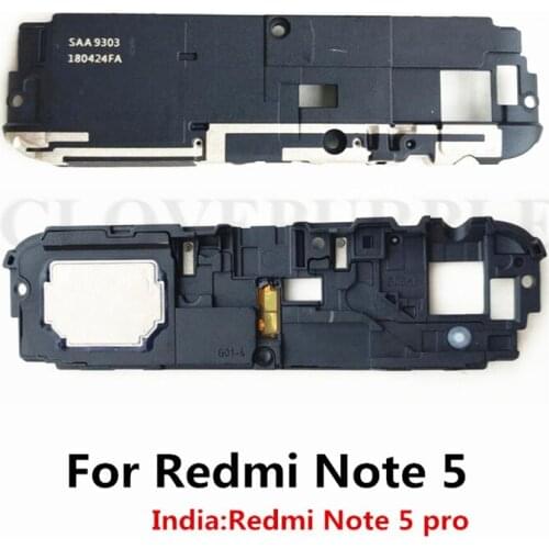 10pcs Loudspeaker For Xiaomi Redmi Note 5 Loud Speaker Buzzer Ringer Board Assembly Parts For Mi Redmi Note 5 Pro