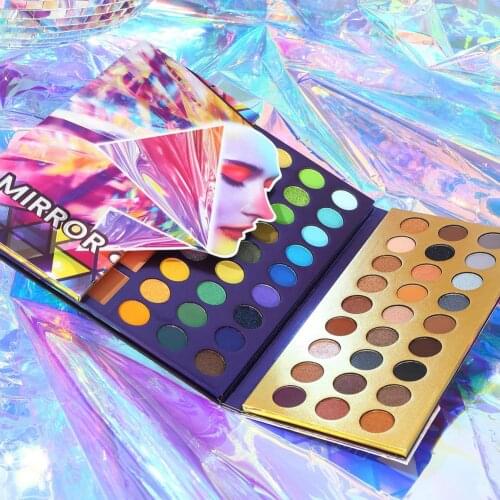 114 Color Eye Shadow Palette Colorful Artist Shimmer Glitter Matte Pigmented Powder Pressed Eyeshadow Makeup Kit
