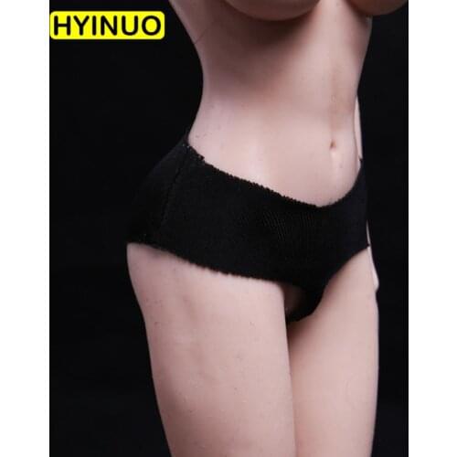 1/6 Scale Sexy 2b Sister Era Women Fashion Black Thong Panties Seamless Underwear Playing Toy F 12" Action Figure Body Accessory