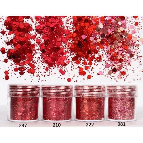4Boxes Fashion Nail Art Decoration Nail Glitter Sequins Powder Ultra Thin Charming DIY Loose Pigment Decor New Manicure Tool