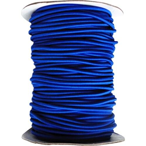 4mm Diameter 1/3/5/10m Elastic Rope Shock Cord Strech String with Various Colors Bungee Cord for Trailer Roof Rack Kayak
