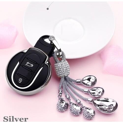 TPU Car Key Protection Case Protector for Car Holder Shell Car-Styling Accessories For BMW Mini Cooper F54 F55 F56