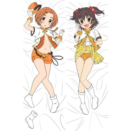Dakimakura Anime akagi miria (idolmaster)Double-sided Print Life-size Body Pillow