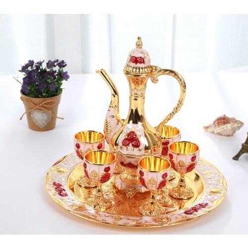 European creative fashion home-mounted wine dispenser pumpkin-shaped wine set trumpet pumpkin wine set