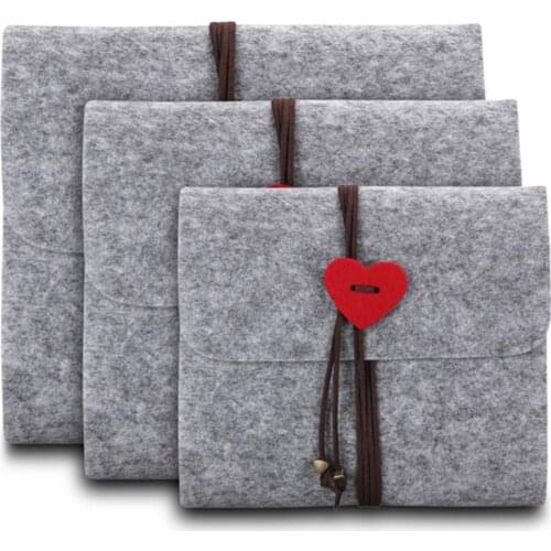 Love Heart Handmade Felt Cover DIY Photo Album Anniversary Scrapbook Decoration Photo Album Anniversary Scrapbook Decoration Pho