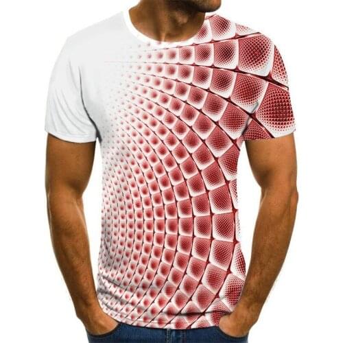 Summer new multiple colour 3D graphics print t shirt Male Female Personalized Fashion streetwear Casual shirt