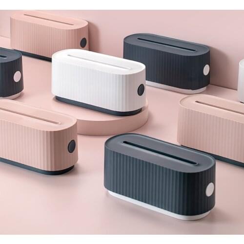 Cable Management Box, Hide Power Strips Loose Wires Behind TVs, Home Office, Computers, Desks, Entertainment Centers