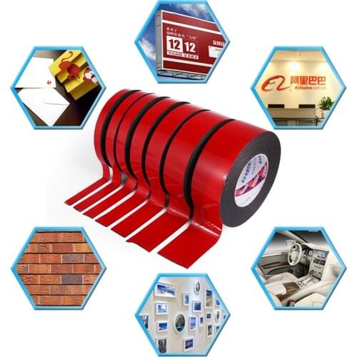 33ft Multi-Functional Double-Sided Foam Tape Outdoor And Indoor Foam Seal Strip Automotive Mounting Photo Frame
