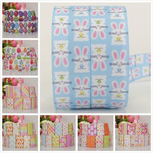 7/8" (22mm) Cartoon lovely Easte Day holiday gift grosgrain cartoon ribbon free shipping