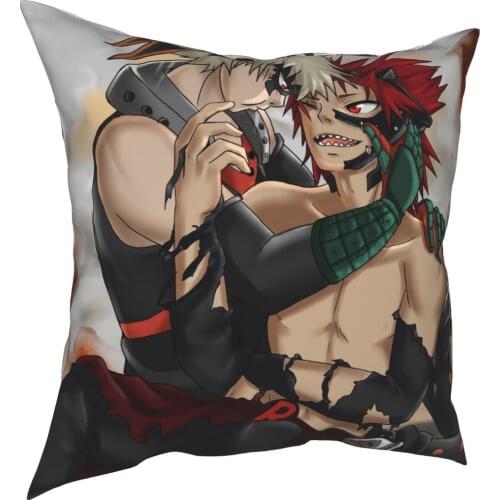 Everythings Fine My Hero Academia Pillowcase Printed Polyester Cushion Cover Gift Throw Pillow Case Cover Home 45X45cm