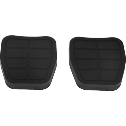 Car Foot Pedal Rubbers Brake Clutch Pads Protector Cover Rubber Brake Clutch Cover Set for VW Golf Jetta 1984-1992 32173