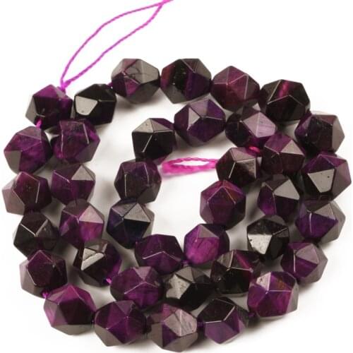 Wholesale Natural Beads Stone Natural Stone Purple Tiger Eye Beads Needlework for Jewelry Making DIY Bracelet 6 8 10mm