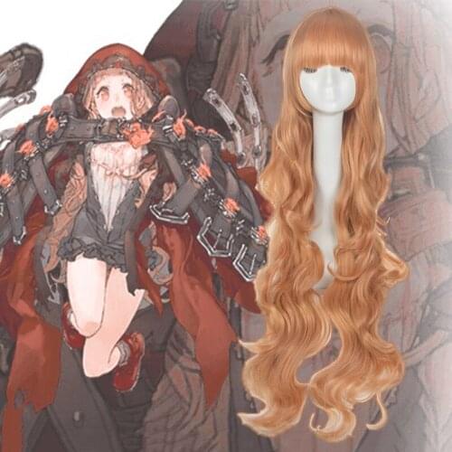 Game SINoALICE Cosplay Wigs Red Riding Hood Cosplay Heat Resistant Synthetic Wig Hair Halloween Party Anime Cosplay Wig