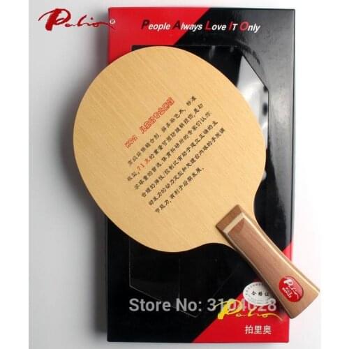 Palio official KC-2 table tennis blade pure wood for children new player lightest blade training racket ping pong