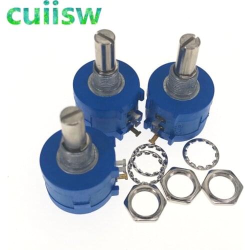 1PCS 3590S series resistance 1K 2K 5K 10K 20K 50K 100K ohm Potentiometer Adjustable Resistor 3590 102 202 502 103 3590S-2-103