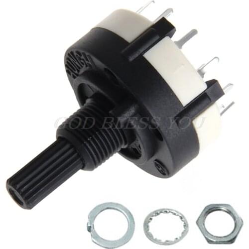 RS26 1 Pole Position 12 Selectable Band Rotary Channel Selector Switch Drop Shipping