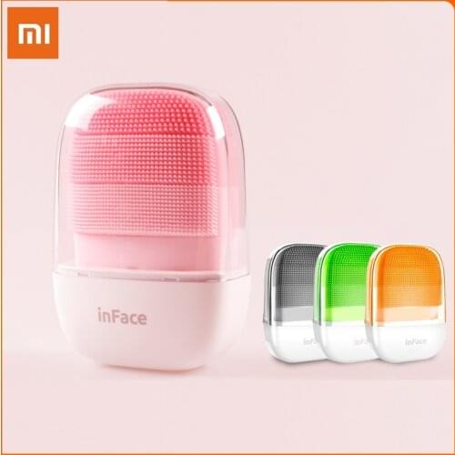 Xiaomi Youpin InFace Smart Sonic Clean Electric Deep Facial Cleaning Massage Brush Wash Face Care Cleaner Rechargeable