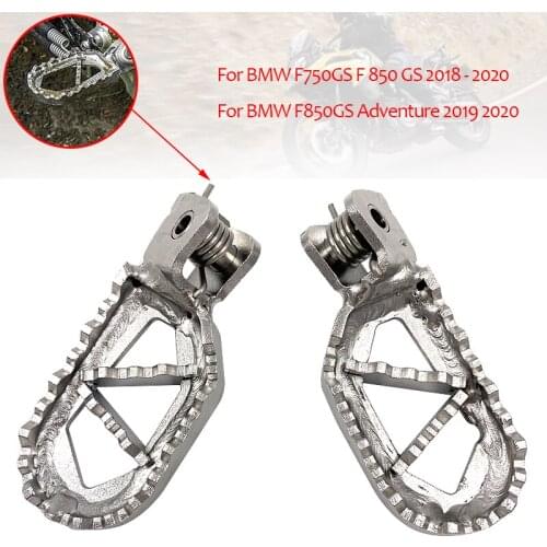 1 Pair Widening Footpegs Foot Pegs For BMW F750GS F850GS 2018 2019 2020 Motorcycle Foot Rests F 750 GS F 850 GS Adventure 2019