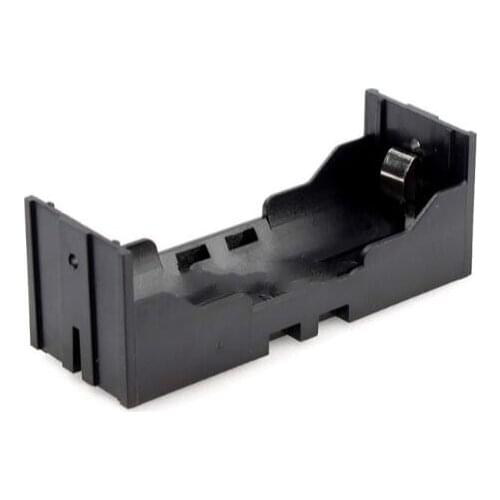 1pcs/lot 26650 Battery Storage Box 26650 Battery Holder Black Plastic Case For 26650 3.7V Lithium Battery