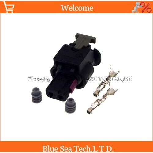 2 Pin AMP female 4F0 973 702 auto original new crash sensor plug,injector plug,car harness plug connector for Audi,VW