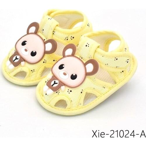 2021 New Arrival Toddler Newborn Baby Boys Girls Animal Crib Shoes Infant Cartoon Soft Sole Non-slip Cute Animal Baby Shoes