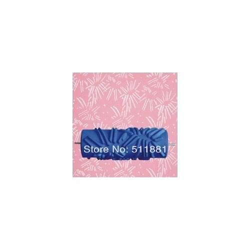 5'' NCCTEC Wallpaper drum FREE shipping 125mm liquid wallpaper paint wallpaper background wall print roller flower mould