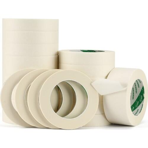 50m/Roll Masking Tape Indoor Outdoor Diy Painting Decorating Car Spray Paint Sticker Easy Tear Width 10-60mm