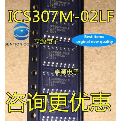 5PCS ICS307 ICS307M-02LF SOP-16 in stock 100% new and original