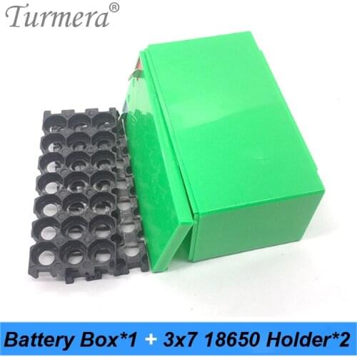 Battery Storage Box Lithium Rechargeable with 3x7 Bracket for 12V 24V Uninterrupted Power Supply and E-bike Battery Use v