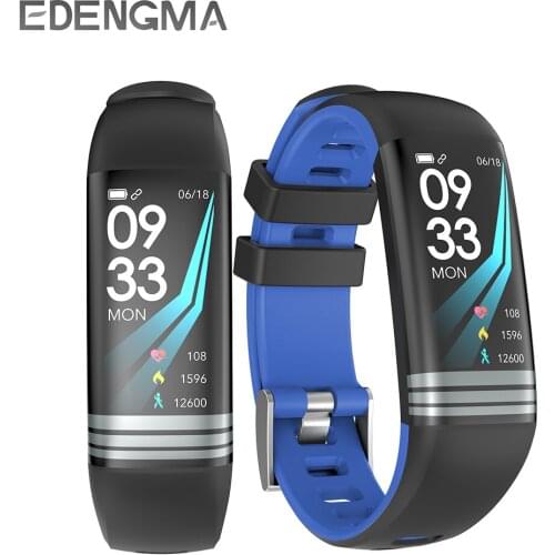 Smart band sports pedometer color screen with blood pressure measurement heart rate monitor Bluetooth fitness bracelet women men