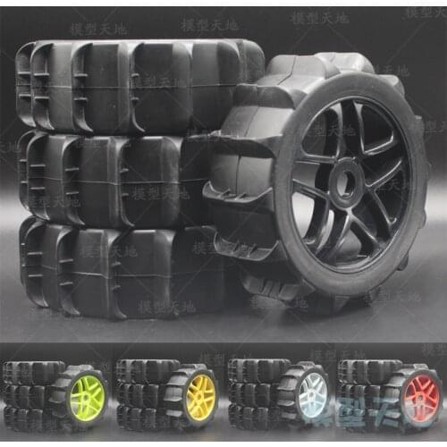 HSP 1/8 off-road vehicles 125MM desert tires 8SC pull short card 17MM wear-resistant sand tires digging tires snow tires 85
