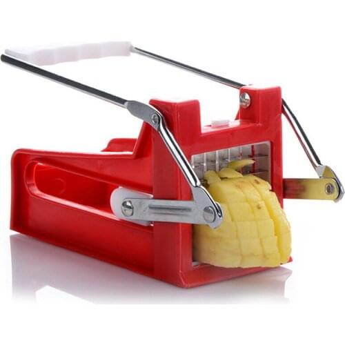 Stainless Steel Blade Potato Chipper French Fries Slicer Chip Cutter Chopper Maker
