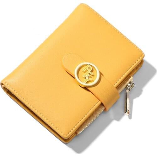 Many Departments Women Wallets Soft Leather Zipper Coin Purse Ladies Wallet Female Card Holder Small Purse Slim Pocket Bag